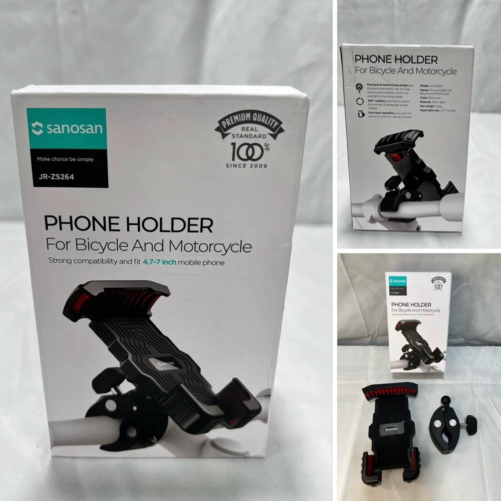 Universal Bicycle Holder Mobile Stand Shockproof
BracketClip Mobile Phone Holder